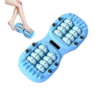 Foot Roller - Portable D-ual Foot Massage Roller - A-cupressure Foots Rollers for Muscle Recovery, D-ual Pressure Point Foots Massager, Combining Pressing & K-neading, E-ssential for Yoga & Fitness