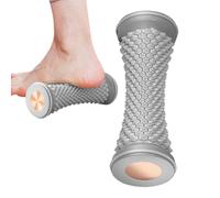 Foot Roller, Portable Feet Massager, PVC Silicone Muscle Tool with Massage Ball, Multi-Use for Hands Feet Forearms Shoulders, Durable Compact Gift Idea, 18x5.5cm Size Ask