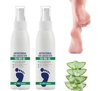 Foot Sanitizer Spray with Tea Tree Oil,Antimicrobial Odor,Mild Feet Moisturize Dryness Relief,Liquid For Smelly Feet Sweat Remover For Athletes