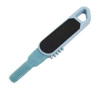 Foot Scrub for Dead Skin, Silicone Pedicure Tools with Non-Slip Handle, Silicone Brush, Callus Removal, for Cracked Heels Corns Men Women Seniors Wet Dry Home