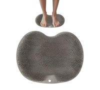 Foot Scrub for the Shower - Silicone Non-Slip Cleaning Pad - Foot Massage Mat - for Bath Shower Spa Home Fitness Travel Relaxation