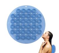 Foot Scrub Mat for Shower - Feet Massage Tool | with Suction Cups Shower Mat Foot Scrubber | for Back, Dead Skin, Men, Women, Children, Dad, Mother, Family