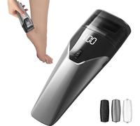 Foot Scrubber Electric Adjustable Rough Skin Remover Electric Foot Rasp Professional Pedi Feet Care Perfect for Dead,Hard Cracked Dry Skin for Mother, Father, Wife (Silver)