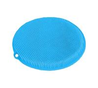 Foot Scrubber, Foot Scrubber Mat | Round Foot Washer in the Shower | Foot Brush Shower Accessories, Wall Mounted Bath Wash Pad for Use in Shower