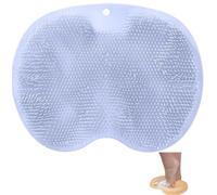 Foot Scrubber for Shower, 2025 New Foot Cleaner Massager, with Non-Slip Suction Cups - Cleans, Smooths, Exfoliates & Massages Your Feet, Improves Foot Circulation & (Blue)