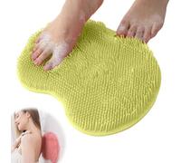 Foot Scrubber for Shower, 2025 New Foot Cleaner Massager, with Non-Slip Suction Cups - Cleans, Smooths, Exfoliates & Massages Your Feet, Improves Foot Circulation & Soothes Tired Feet (Green)
