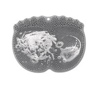 Foot Scrubber for Shower - Soft Bristles Body Cleaning - Shower Foot Scrubber Mat with Suction Cups,for Men Women Kids Home Bathroom Bathtub Spa Apartment Dorm Hotel