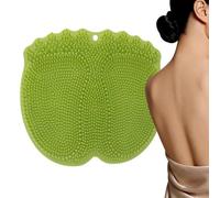 Foot Scrubber for Shower, Soft Bristles Suction Body Scrub, Shower Foot Scrubber Mat with Suction Cups, for Women Men Kids Elderly Home Bathroom Bathtub Apartment Dorm Travel RV