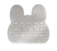 Foot Scrubber in Shower | Non-Slip Bunny Suction Cup | Suction Foot Shower Scrubber Back Washer | for Adults Elderly Family Home Bath Tub Floor Apartment Dorm