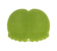 Foot Scrubber in Shower - Non-Slip Soft Bristles Suction Silicone Body Scrub Mat | Wall-Mounted Deep Clean Massage Tool | Hands-Free Back Cleaner Bathtub Spa Brush | for Women, Men, Elderly
