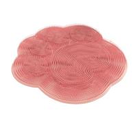 Foot Scrubber Mat for Shower - Silicone Foot Bathroom Wash Mats - Cleaner Dead Skin Remover with Non-Slip Suction Cup Scrub for Elbows and Heels