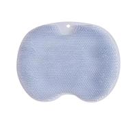 Foot Scrubber Mat - Non Slip Silicone Pad with Wall Mounted Suction Cup, Foot Cleaning and Back Massager Mat, Duàl Sided Textured Scrub for Shower Floor for Bath Gym