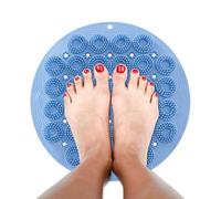 Foot Scrubber Mat,Silicone Feet Massager Pad - with Suction Cups Silicone Foot Scrubber Mat | for Back Fatigue Relief Men Women Children Dad Mom Family Seniors Pregnant