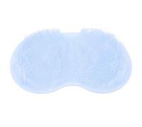 Foot Scrubber Pad with Suction Cups, TPE Bathroom Shower Cleaner | Hundreds of Bristles, Non Slip Base and Hanging Hole, for Tired Feet, Toes and Shower Floor