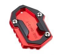 Foot Side Stand Enlarger Motorcycle Foot Side Stand Plate For BMW R1300GS R 1300 GS ADV R 1300GS 2024 2025 Extension Kickstand Pad Support Stand Kickstand Extender Plate(Red)