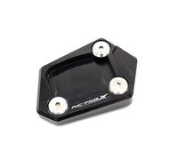 Foot Side Stand Enlarger Motorcycle Foot Side Stand Plate For HO&NDA NC 750 X NC750X NC 750X 2013 2014 Extension Kickstand Pad Support Stand Kickstand Extender Plate(Black)