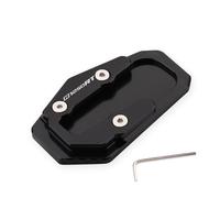Foot Side Stand Enlarger Motorcycle Kickstand Pad For BMW R1200 RT LC R1250RT 2014-2020 Side Stand Support Plate Foot Pads Extension Pad Kickstand Extender Plate(Black 2)