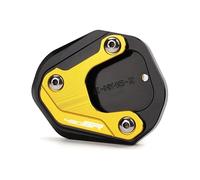 Foot Side Stand Enlarger Motorcycle Kickstand Pad For CFMOTO 450SR 450NK 450CLC 450SR NK CLC 2022-2024 Side Stand Plate Support Plate Foot Side Stand Extension Pad Kickstand Extender Plate(Gold 2)