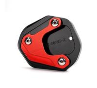 Foot Side Stand Enlarger Motorcycle Kickstand Pad For CFMOTO 450SR 450NK 450CLC 450SR NK CLC 2022-2024 Side Stand Plate Support Plate Foot Side Stand Extension Pad Kickstand Extender Plate(Red 3)