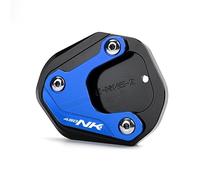 Foot Side Stand Enlarger Motorcycle Kickstand Pad For CFMOTO 450SR 450NK 450CLC 450SR NK CLC 2022-2024 Side Stand Plate Support Plate Foot Side Stand Extension Pad Kickstand Extender Plate(Blue 1)