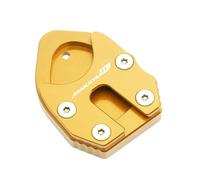 Foot Side Stand Enlarger Motorcycle Kickstand Pad For SYM Maxsym TL500 TL508 TL 500 508 2020-2022 Side Stand Plate Support Plate Foot Side Stand Extension Pad Kickstand Extender Plate(Gold)