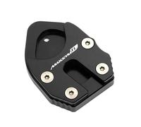 Foot Side Stand Enlarger Motorcycle Kickstand Pad For SYM Maxsym TL500 TL508 TL 500 508 2020-2022 Side Stand Plate Support Plate Foot Side Stand Extension Pad Kickstand Extender Plate(Black)