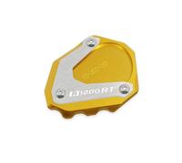 Foot Side Stand Enlarger Motorcycle Side Stand Pad For BMW R1200RT R1200 RT R 1200RT 2004-2013 Extension Support Plate Kickstand Foot Pads Kickstand Extender Plate(Gold)