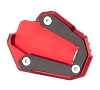 Foot Side Stand Enlarger Motorcycle Side Stand Pad For Ducati Scrambler Desert Sled Full Throttle Icon Dark Cafe Racer 1100 Kickstand Plate Extension Kickstand Extender Plate(Red 2)