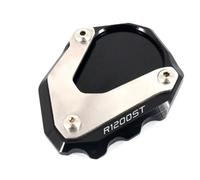 Foot Side Stand Enlarger Motorcycle Side Stand Plate For BMW R1200ST R1200 ST R 1200ST 2003-2007 Kickstand Pad Foot Side Stand Extension Support Pads Kickstand Extender Plate(Black)