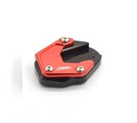 Foot Side Stand Enlarger Motorcycle Side Stand Plate For CFMOTO 250SR 300SR/ABS 150NK 250NK 2019-2023 Kickstand Foot Side Stand Extension Support Plate Pad Kickstand Extender Plate(Red)