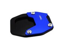 Foot Side Stand Enlarger Motorcycle Side Stand Plate For HO&NDA For Forza750 For Forza 750 XADV750 2020 2021 Foot Kickstand Support Pad,Extension Plate Pad Kickstand Extender Plate(Blue)