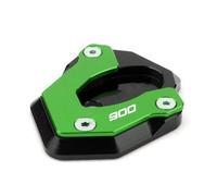 Foot Side Stand Enlarger Motorcycle Side Stand Plate For Kawasaki Z900RS Z900 RS Z 900RS 2017-2023 Foot Kickstand Support Pad,Extension Plate Pad Aluminum Extension Pad(Green)