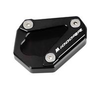 Foot Side Stand Enlarger Plate CNC Aluminum Motorcycle Side Support Enlarged Block Parking Aid Kick Stand For M 1000RR M1000 RR 2021 2022 M1000RR 2023