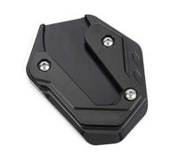 Foot Side Stand Extensio Motorcycle Side Stand Pad For XSR700 XSR 700 Kickstand Extension Plate Support Foot Extender Enlarge Motorbike Kickstand Pad(Black)