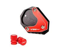 Foot Side Stand Extension For moto&guzzi V85TT For V85 TT V 85 TT 2020 2021 2022 Accessories Motorcycle Kickstand Foot Side Stand Enlarger Pad Valve Caps