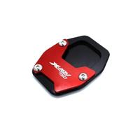 Foot Side Stand Extension Motorcycle Side Stand Plate For HO&NDA For Forza750 For Forza 750 XADV750 2020 2021 Foot Kickstand Support Pad,Extension Plate Pad Enlarger(Red 1)
