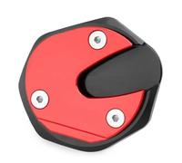 Foot Side Stand Extension Pad Support Anti-skid Enlarged Base For Honda CMX Rebel 500 300 CMX300 CMX500 2017-2023 Kickstand Extender(Red)