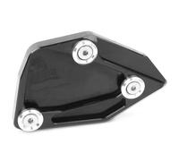 Foot Side Stand Kickstand Motorcycle Side Stand Pad For BMW C600 SPORT C650GT Foot Plate Kickstand Enlarger Support Extension Enlarged Base(Black)