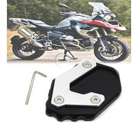 Foot Side Stand Pad Compatible with BMW R1250GS R1200GS LC Motorcycle Accessories Kickstand Foot Side Stand Extension Enlarge Pad Support Plate, Aluminum Alloy(black)