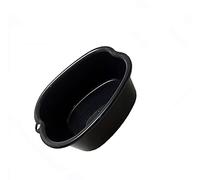 Foot Soak For Foot Spa Bowl Large Plastic Foot Basin Foot Bath Spa Tub Foot Massage for Soaking Foot,Toe Nails, and Ankles,Pedicure,Improved Sturdy Portable Foot Tub (Black)