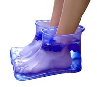 Foot Soaking Boots, Foot Spa Soak Shoes, Portable Foot Bath Massage Shoe, Anti-Slip High Density Foot Soaking Boots, Massage Foot Bath Boots, Heatproof Pedicure Shoes for Foot Relaxation