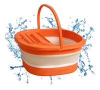 Foot Soaking - Foldable Bath Massage Bucket - Foot Basin For Men Women Elderly Travel Camping Spa Centre Hotel Dorm Room