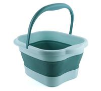 Foot Soaking Tub - Foldable foot spa bucket, multifunctional foot bath | Collapsibles Bucket Feet Soaking Basin, Space Saving Foot Bath Tub with Massaging Rollers, Small Foldable Basin Tub for Laundry