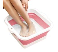 Foot Soaking Tub, Foot Bath Bucket, Standard Size Foldable Basin with 168 Massage Convex Points, Sturdy Anti Slip Foots Soaker, Tub with Large Capacity Design, Relaxation Accessory for Home and Hotel