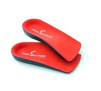 Foot Soothers R3D 3/4 Arch Support Over Pronation Fallen Arches Plantar Fasciitis Supports Flat Feet Arch Support Orthotic Insoles for Flat feet (UK - Small: 5-6.5)