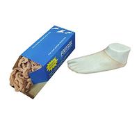 Foot Sox Original Sanitary Disposable Try on Socks (Womens Tan)