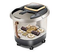 Foot Spa Bath Massager, Automatic Shiatsu Masssage Rollers, Foot Pedicure Soak with Timer And Bubble Surging for Foot Relief, Foot Pedicure Stone Soaker, Adjustable Temperature Control,computer