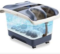 Foot Spa/Bath Massager,Bubbles and Vibration, Digital Temperature Control - Mini Acupressure Massage Points - Foot Stress Relief Spa，Automatic Footbath Couple Foot Bath