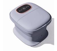 Foot Spa Bath Massager, Foot Massager spa, Collapsible Foot Spa Bath Massager, Tub for Stress Relief,Foot Soaker, with Heat and Massage Rollers, for Relaxation & Pain Relief - Gifts Ideas(Grey)