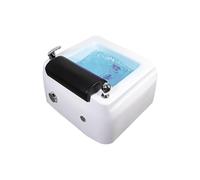 Foot Spa Bath Massager with Heat, Acrylic Footbath Acrylic Pedicure for Soothe & Relax Tired Feet, Footbath with Acupressure Massage Points and Temperature Control